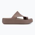Japonki damskie Crocs Getaway Platform Toe Loop truffle 2