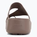 Japonki damskie Crocs Getaway Platform Toe Loop truffle 6