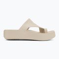 Japonki damskie Crocs Getaway Platform Toe Loop sandstone 2
