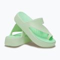 Japonki damskie Crocs Getaway Platform Toe Loop jade tint 3