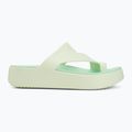 Japonki damskie Crocs Getaway Platform Toe Loop jade tint 2