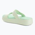 Japonki damskie Crocs Getaway Platform Toe Loop jade tint 3