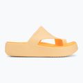 Japonki damskie Crocs Getaway Platform Toe Loop golden hour 2