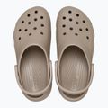 Klapki damskie Crocs Classic Platform Clog taupe 5