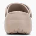 Klapki damskie Crocs Classic Platform Clog taupe 7