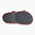 Sandały dziecięce Crocs Crocband Cruiser Flames black 4