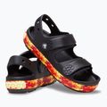 Sandały dziecięce Crocs Crocband Cruiser Flames black 6