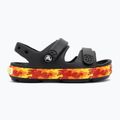 Sandały dziecięce Crocs Crocband Cruiser Flames black 2