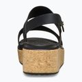 Sandały damskie Crocs Brooklyn Cork Low Wedge black/black 3