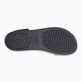 Sandały damskie Crocs Brooklyn Cork Low Wedge black/black 4