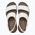 Sandały damskie Crocs Brooklyn Cork Low Wedge chalk 5