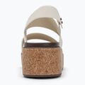 Sandały damskie Crocs Brooklyn Cork Low Wedge chalk 6
