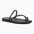 Klapki damskie Crocs Miami Studded Toe Loop black