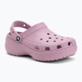 Klapki damskie Crocs Classic Platform Clog hydrangea 2