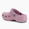 Klapki damskie Crocs Classic Platform Clog hydrangea 4