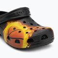 Klapki dziecięce Crocs Flaming Bball Clog Kids black 8