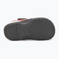 Klapki dziecięce Crocs Classic Soccer Band Clog Kids slate grey 5