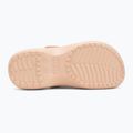 Klapki damskie Crocs Classic Platform Clog pink caramel 5