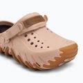 Klapki Crocs Echo Gum Ro Clog pink caramel 8
