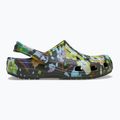 Klapki Crocs Classic Painted Floral black sand 10