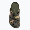 Klapki Crocs Classic Camouflage army green/multi 6