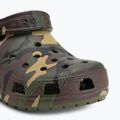 Klapki Crocs Classic Camouflage army green/multi 8