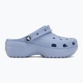 Klapki damskie Crocs Classic Platform Clog blue haze 3