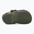Klapki dziecięce Crocs Classic Camouflage Toddler army green/multi 5