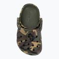 Klapki dziecięce Crocs Classic Camouflage Toddler army green/multi 6