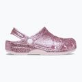 Klapki dziecięce Crocs Classic Chunky Glitter pink milk 10