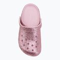 Klapki dziecięce Crocs Classic Chunky Glitter pink milk 6