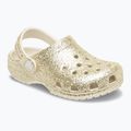 Klapki dziecięce Crocs Classic Chunky Glitter 211940 sandstone 9