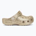 Klapki dziecięce Crocs Classic Chunky Glitter 211940 sandstone 3