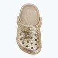 Klapki dziecięce Crocs Classic Chunky Glitter 211940 sandstone 6