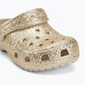 Klapki dziecięce Crocs Classic Chunky Glitter 211940 sandstone 8