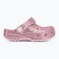 Klapki dziecięce Crocs Classic Chunky Glitter 211940 pink milk 3