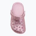 Klapki dziecięce Crocs Classic Chunky Glitter 211940 pink milk 6
