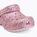 Klapki dziecięce Crocs Classic Chunky Glitter 211940 pink milk 8