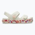 Sandały dziecięce Crocs Crocband Cruiser Glow Confetti Band summit white/guava 2