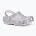 Klapki dziecięce Crocs Classic Fantasy Glitter white 2