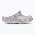 Klapki dziecięce Crocs Classic Fantasy Glitter white 3