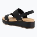 Sandały damskie Crocs Brooklyn Matte Wrap Low Wedge black/cashew 3