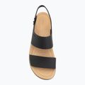 Sandały damskie Crocs Brooklyn Matte Wrap Low Wedge black/cashew 5