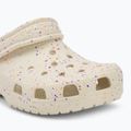 Klapki dziecięce Crocs Classic Glow Paint Splatter summit white/multi 8
