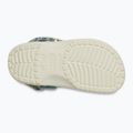 Klapki dziecięce Crocs Classic Denim Flower Adjutment Backstrap summit white 11