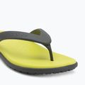 Japonki Crocs Coast Flip slate grey/citrus 7