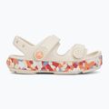 Sandały dziecięce Crocs Crocband Cruiser Glow Confetti Band summit white/guava 2