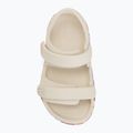 Sandały dziecięce Crocs Crocband Cruiser Glow Confetti Band summit white/guava 5