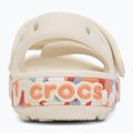 Sandały dziecięce Crocs Crocband Cruiser Glow Confetti Band summit white/guava 6