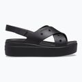 Sandały damskie Crocs Broklyn 4U Cross Strap black 2